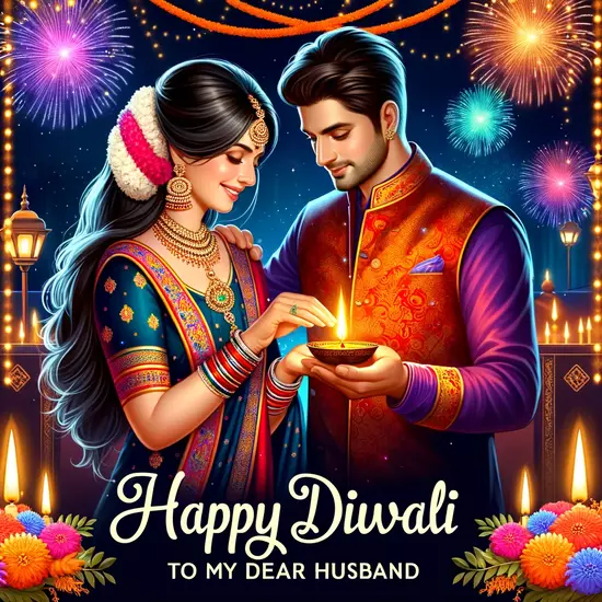 Diwali Wishes for Husband