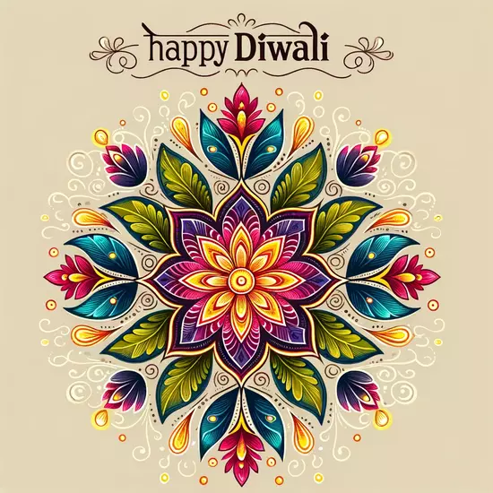 Diwali Images for Colouring