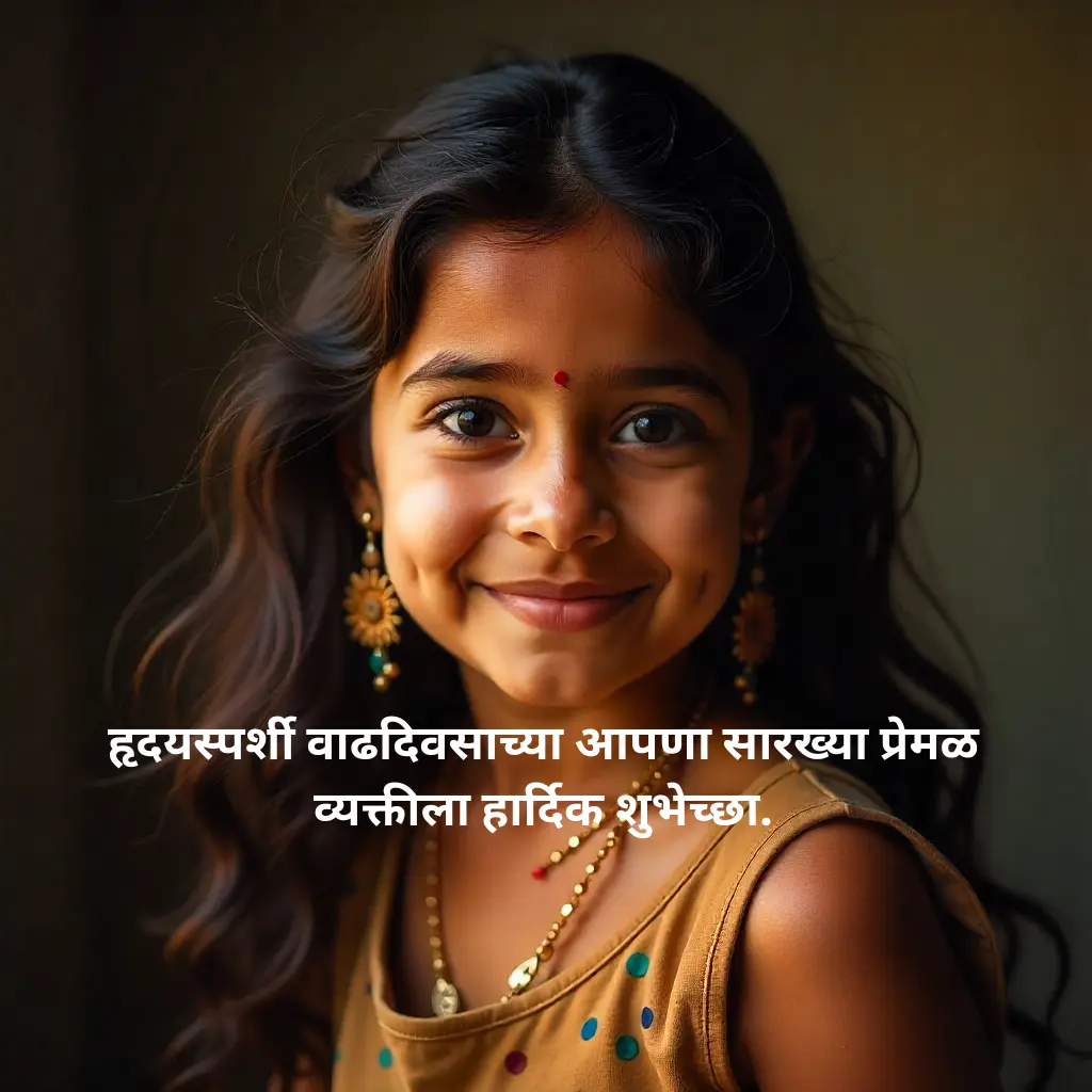 Heart Touching Birthday Wishes in Marathi